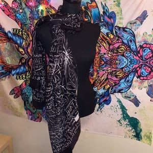 Scarf/Wrap with faithful positive words